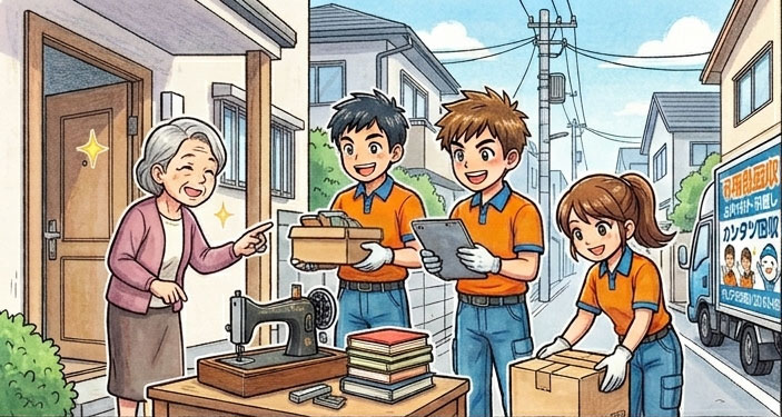 お客様を笑顔でサポートするスタッフ